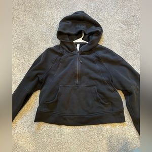 Lululemon half zip scuba hoodie